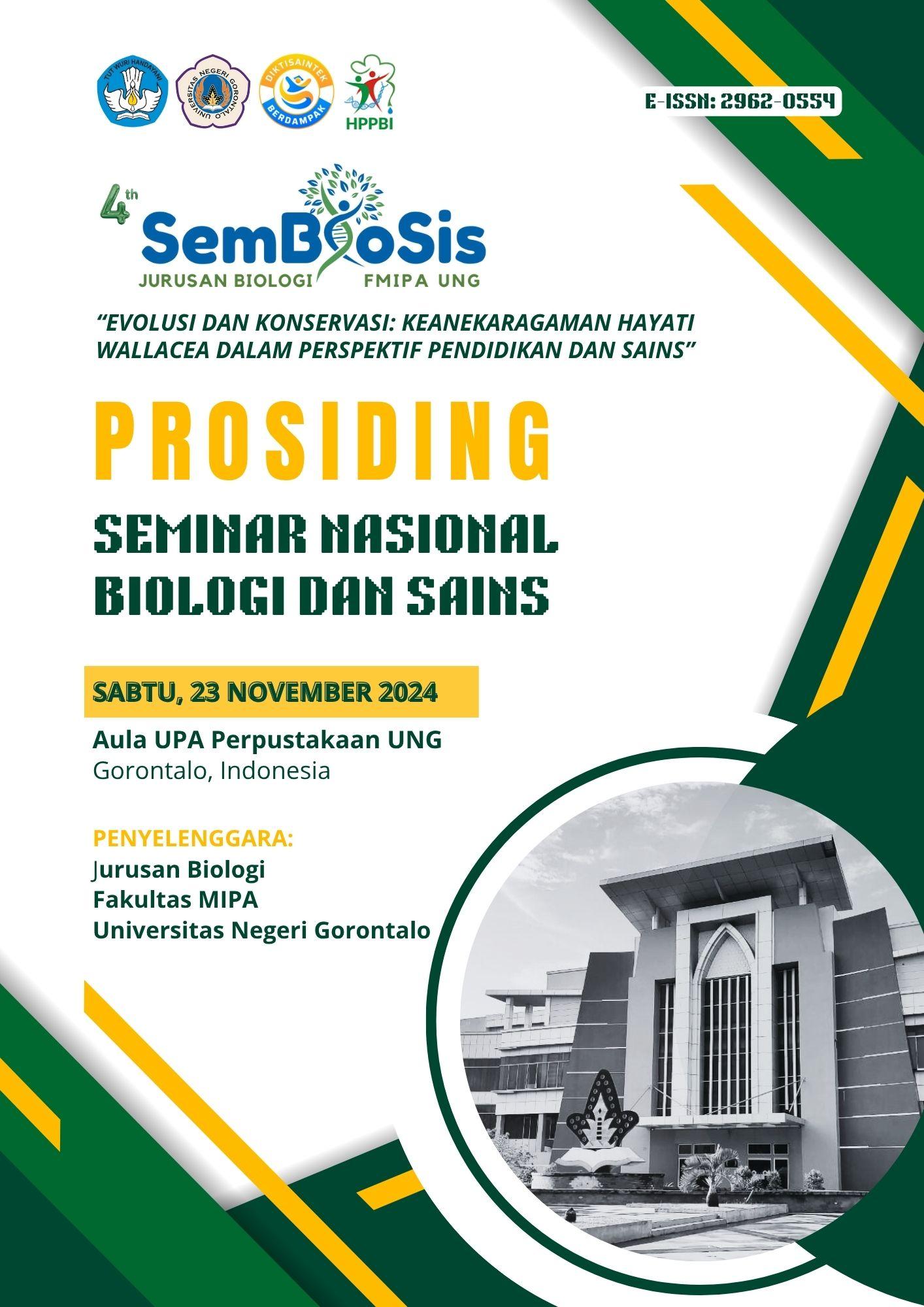  PROSIDING SEMINAR NASIONAL BIOLOGI DAN SAINS 4